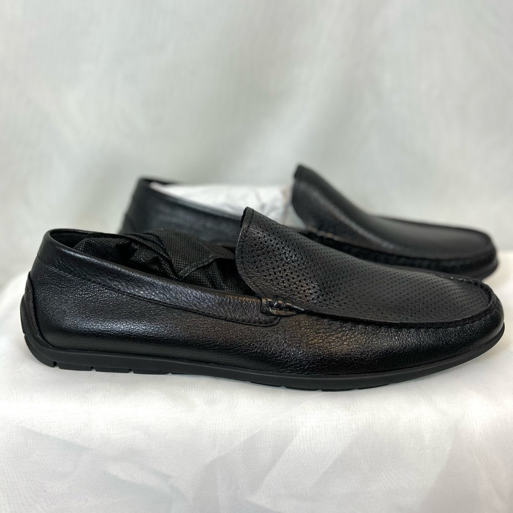 Thomas & Vine Mens Jaden Tru Comfort Foam Moc Toe Slip-on Driving Loafer / Sz 12